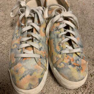 Shoes Keds Triple Kick Tie Dye Sneakers Women's US Size 7.5 Style WF59618